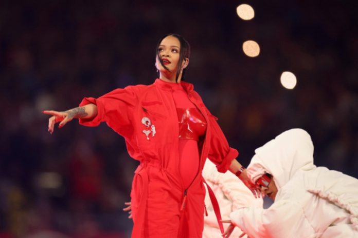 Rihanna headlined the Super Bowl 2023 halftime show. Rihanna headlined the Super Bowl 2023 halftime show.