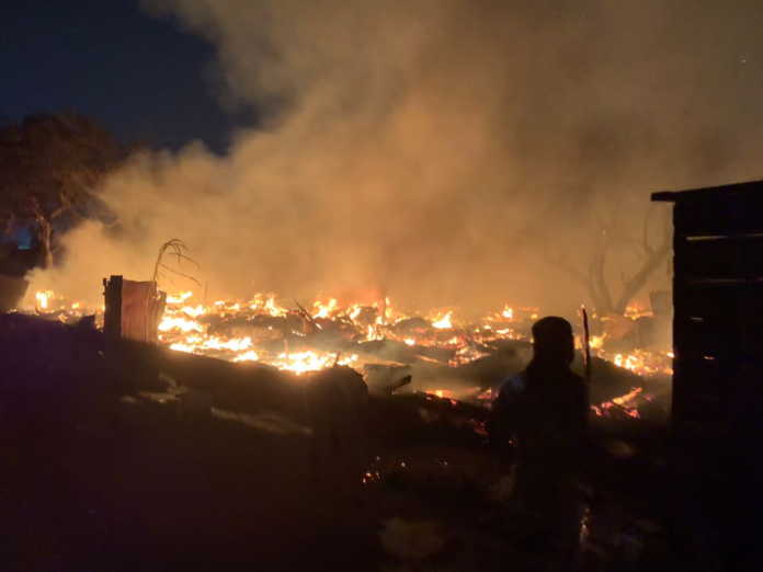 Spintex fire