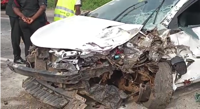 Accident at Gomoa Nyame-Bekyere