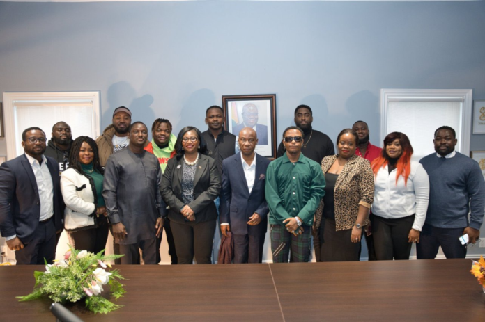 Kelvynboy pays courtesy call on Ghana Consulate in Toronto
