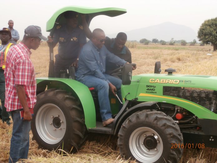 Mahama tractor