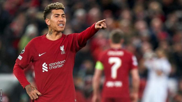 Roberto Firmino has scored nine goals in 26 appearances for Liverpool this season Roberto Firmino has scored nine goals in 26 appearances for Liverpool this season