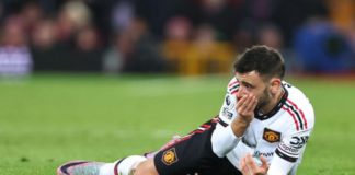 Bruno Fernandes has scored seven goals and provided 11 assists in 40 games for Manchester United this season