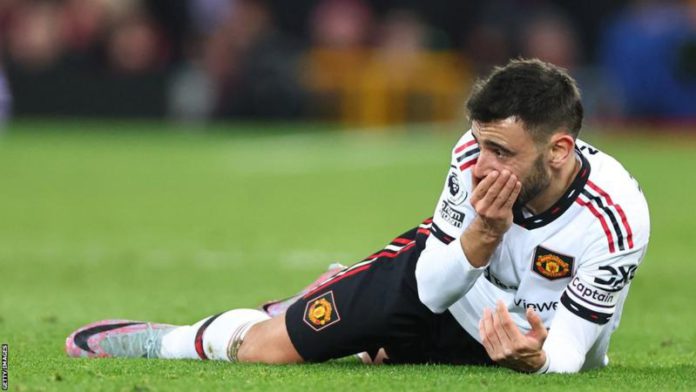 Fernandes has scored seven goals in 40 games for United in all competitions this season Fernandes has scored seven goals in 40 games for United in all competitions this season