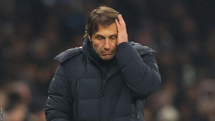 Conte had been Spurs manager since November 2021 Conte had been Spurs manager since November 2021