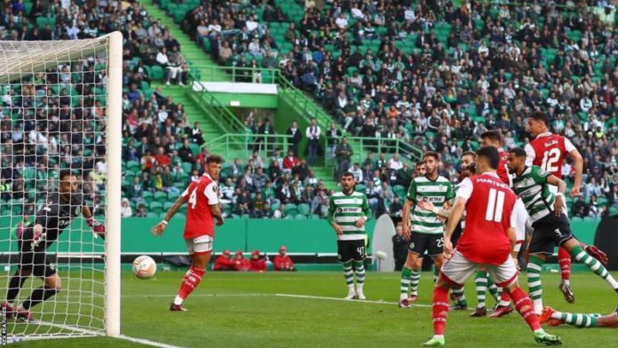 William Saliba became the eighth different Arsenal player to score for the club in the Europa League this season William Saliba became the eighth different Arsenal player to score for the club in the Europa League this season