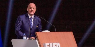 Gianni Infantino was re-elected at the 73rd Fifa congress in Kigali, Rwanda