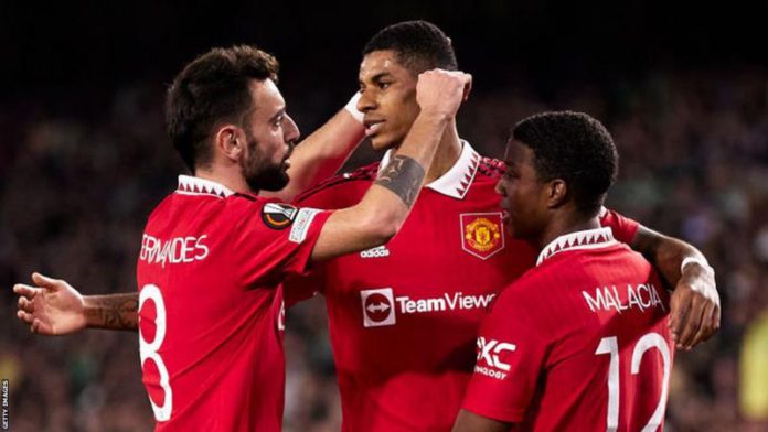 Marcus Rashford has scored six goals in the Europa League this season Marcus Rashford has scored six goals in the Europa League this season