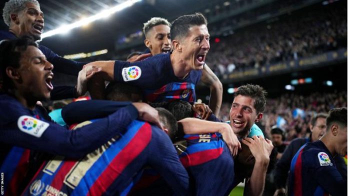 Barcelona are aiming to win La Liga for the 27th time Barcelona are aiming to win La Liga for the 27th time