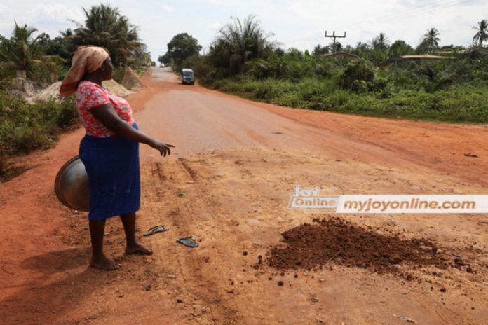 Ama Sabbath begs drivers for a token Ama Sabbath begs drivers for a token
