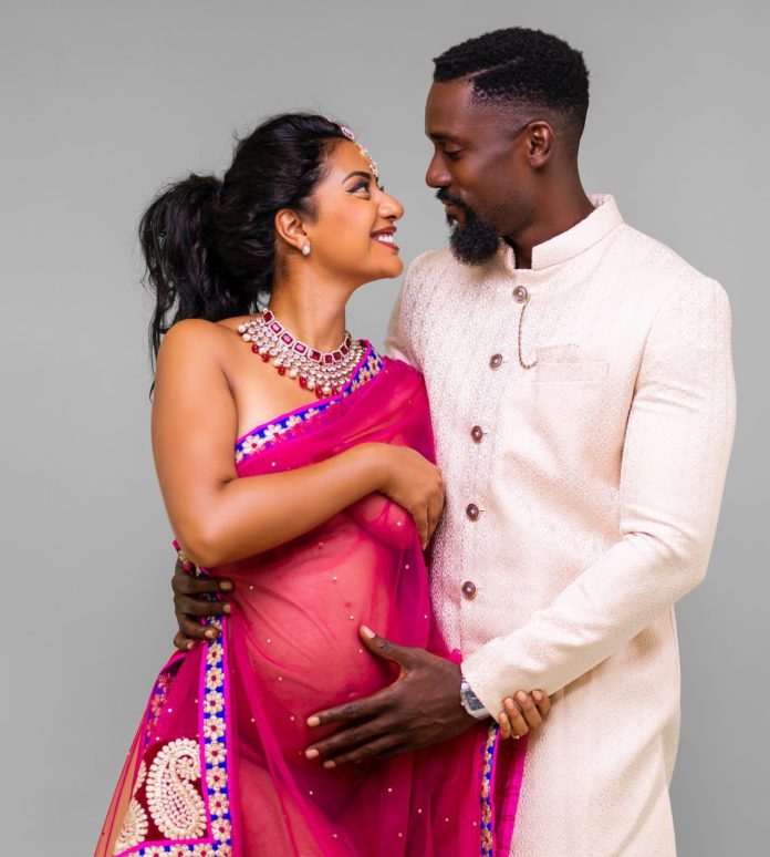 Mawuli and Remya (Credit: @mawuli_gavor Instagram.)