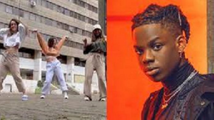 A video of the girls dancing to Rema's song had gone viral on social media A video of the girls dancing to Rema's song had gone viral on social media