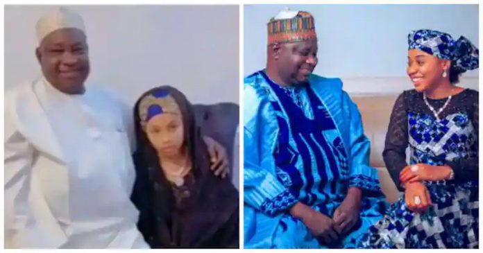 66-year-old Aminu Danmaliki and his bride Photo credit: Aminu Danmaliki 66-year-old Aminu Danmaliki and his bride Photo credit: Aminu Danmaliki