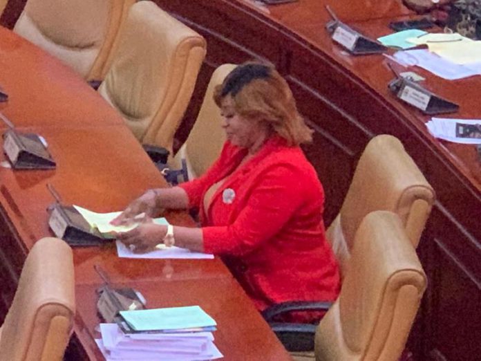 Sarah Adwoa Safo, Dome-Kwabenya MP. Sarah Adwoa Sarfo, Dome-Kwabenya MP.