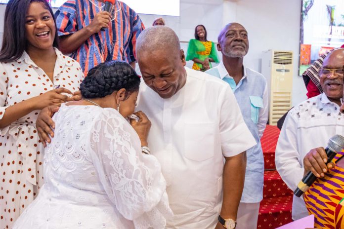 Mr Mahama and Lordina