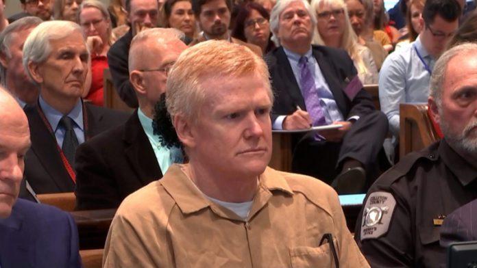 Alex Murdaugh attends a sentencing hearing on Friday, March 3. (Pool) Alex Murdaugh attends a sentencing hearing on Friday, March 3. (Pool)