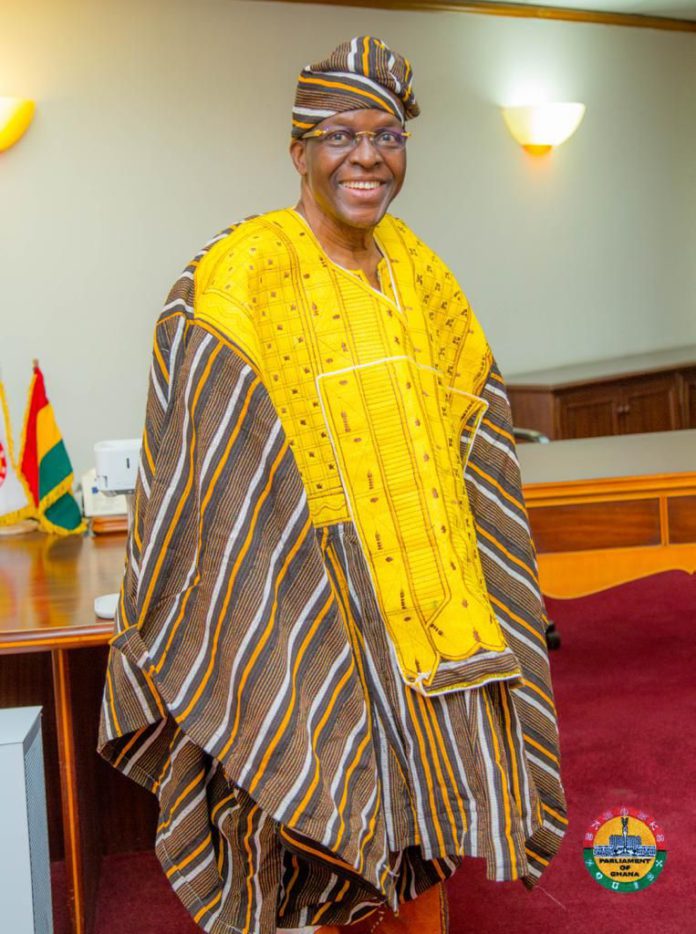 Speaker of Parliament Alban Bagbin