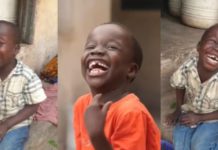 Latest video of Albert Nketia, the viral crying-laughing boy excites netizens