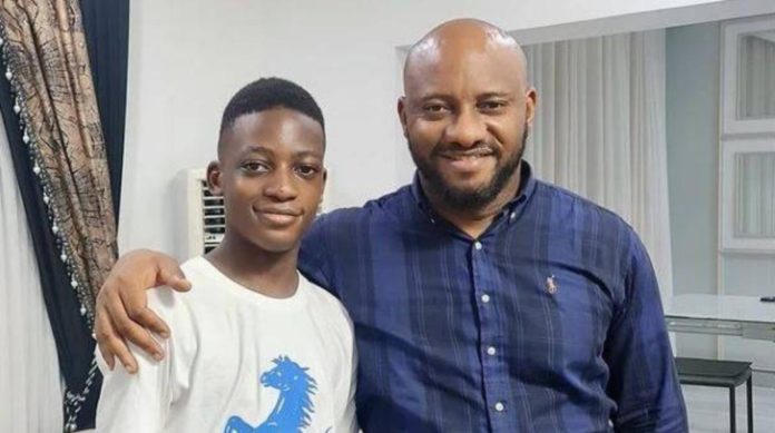 Yul Edochie and son