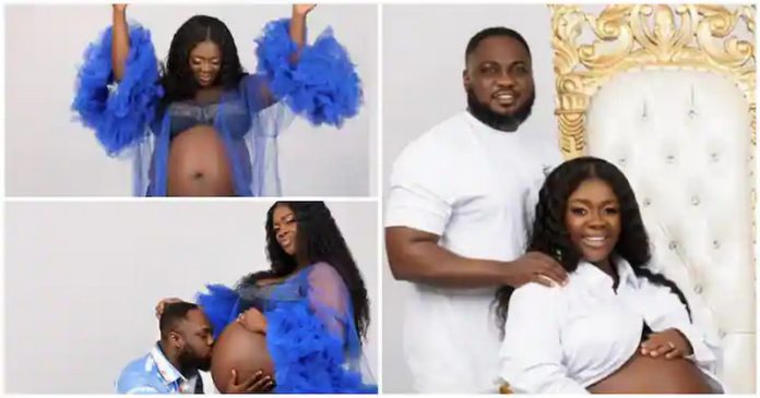 Ghanaian actress Tracey Boakye has announced the name of her newly born baby Photo source @zionfelixdotcom Ghanaian actress Tracey Boakye has announced the name of her newly born baby Photo source @zionfelixdotcom