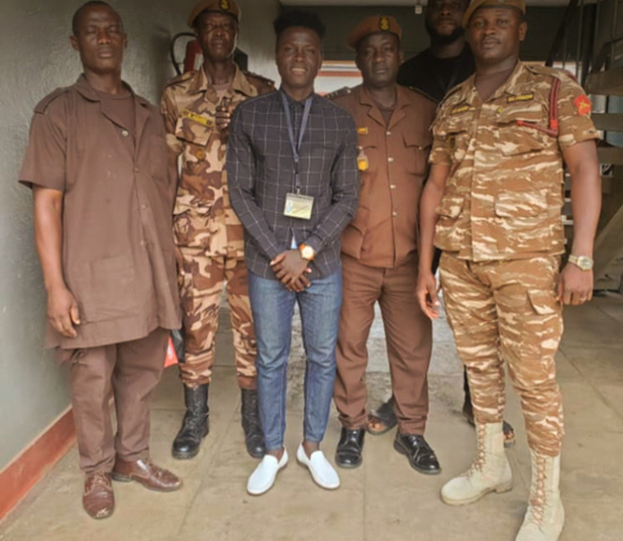 Prison officers, inmates engage in football game to honour Ats