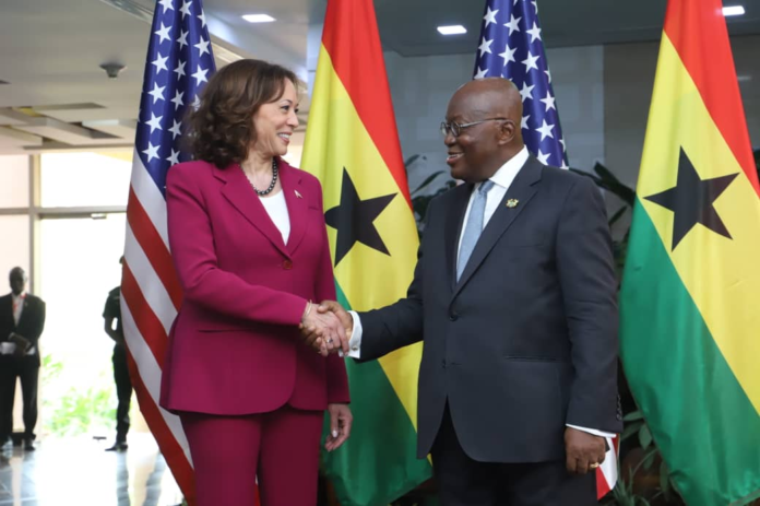 Akufo-Addo Kamala Harris