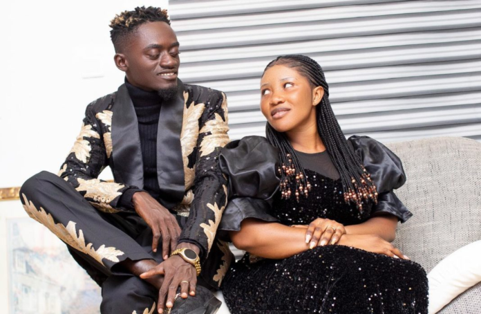 Lilwin and wife, Maame Serwaa