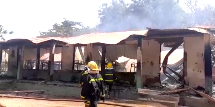 Wulensi SHS fire