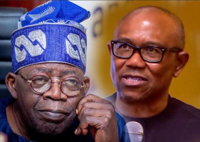 Bola Tinubu and Peter Obi Bola Tinubu and Peter Obi