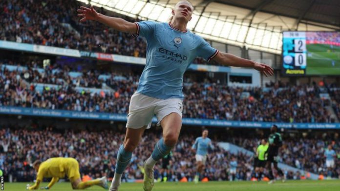 Erling Haaland has scored 47 goals in 40 games this season Erling Haaland has scored 47 goals in 40 games this season