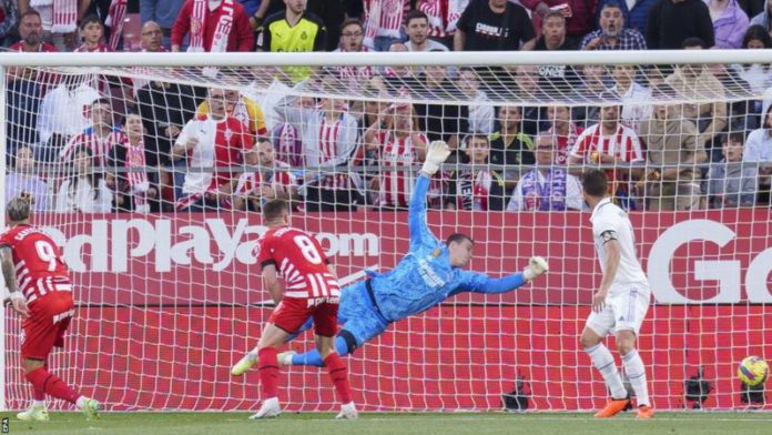 Valentin Castellanos scored with four of his six shots against Real Madrid Valentin Castellanos scored with four of his six shots against Real Madrid