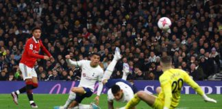 Manchester United had taken the lead through Jadon Sancho