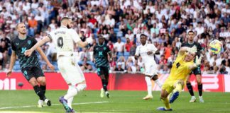 Karim Benzema is the second La Liga player to score three hat-tricks in a month in all competitions this century, after Cristiano Ronaldo in May 2015