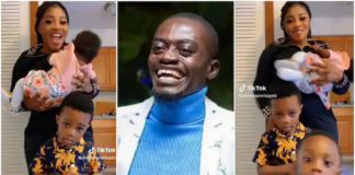 Lil Win's Second Wife Maame Serwaa Flaunts Beautiful Kids Photo Source: ohemaaprettygold