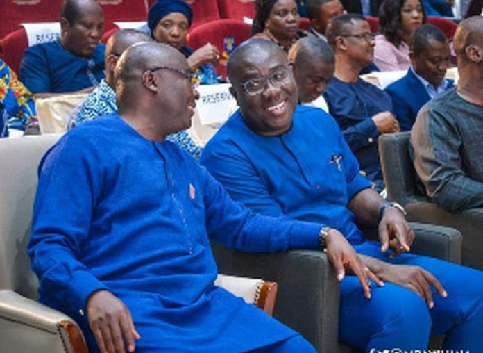 Bawumia Awuku Vice-President, Dr Mahamudu Bawumia and Sammi Awuku
