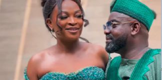 Nadia Adongo got married to her sweetheart, Kwesi Fynn in a plush ceremony
