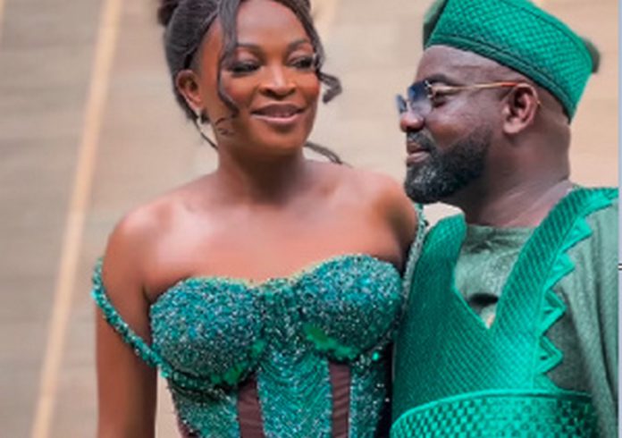 Nadia Adongo got married to her sweetheart, Kwesi Fynn in a plush ceremony Nadia Adongo got married to her sweetheart, Kwesi Fynn in a plush ceremony