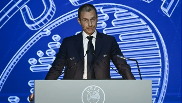 Ceferin recently successfully opposed proposals by Infantino to hold the World Cup every two years — UEFA Ceferin recently successfully opposed proposals by Infantino to hold the World Cup every two years — UEFA