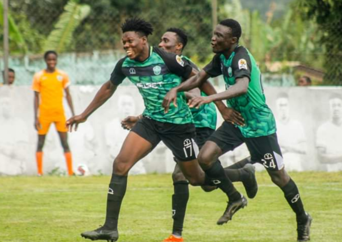 Dreams FC celebrate Dreams FC celebrate