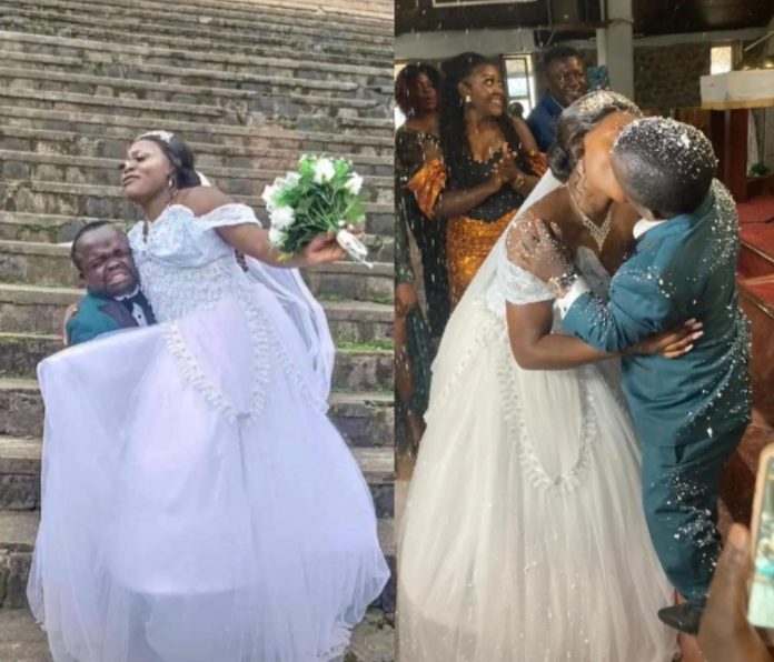 Kwoyela Derick's wedding
