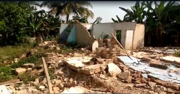 Adansi teachers' quarters collapse
