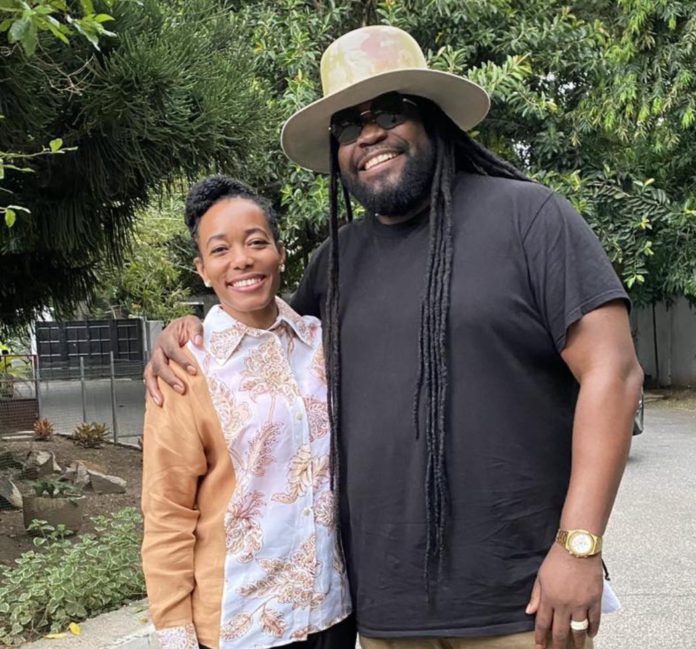 Zanetor Rawlings hugging Gramps Morgan