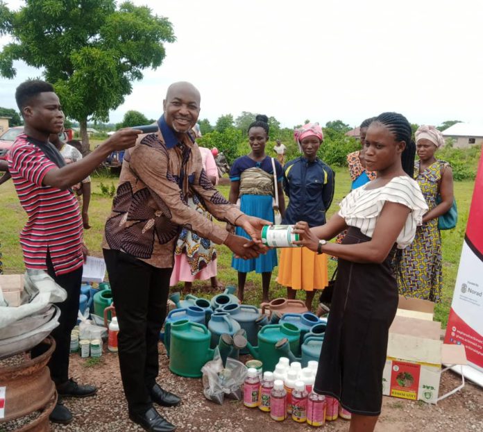 Action Aid Ghana support Kpandai residents with start-up kits to combat modern slavery