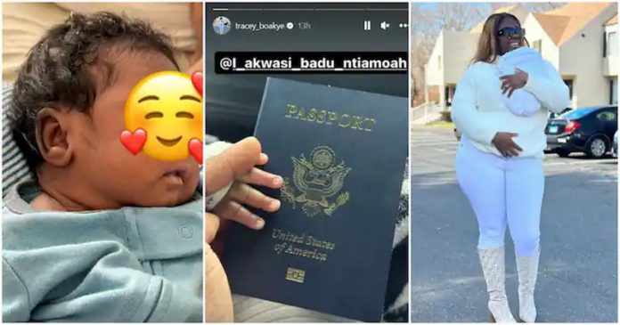 Tracey Boakye Secures Passport For Her New Born Son Akwasi Badu Ntiamoah Photo Source: tracey_boakye Tracey Boakye Secures Passport For Her New Born Son Akwasi Badu Ntiamoah Photo Source: tracey_boakye
