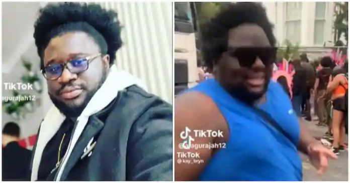 Ajagurajah warns man acting in public as his lookalike Photo credit: @ajagurajah12/TikTok Ajagurajah warns man acting in public as his lookalike Photo credit: @ajagurajah12/TikTok
