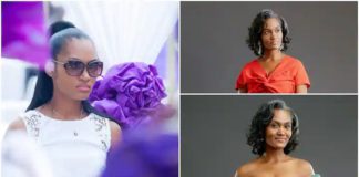 Ghanaian brand influencer Virna looks gorgeous in a curly hairstyle. Source: @naadu