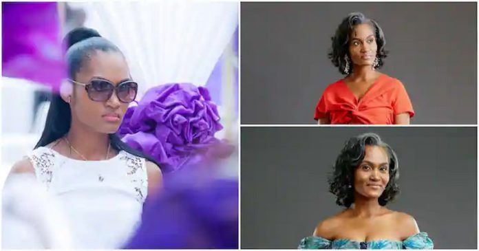 Ghanaian brand influencer Virna looks gorgeous in a curly hairstyle. Source: @naadu Ghanaian brand influencer Virna looks gorgeous in a curly hairstyle. Source: @naadu