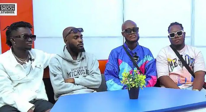 Some celebrity lookalikes at an interview Photo credit: YouTube/ Kwadwo Sheldon Studios Some celebrity lookalikes at an interview Photo credit: YouTube/ Kwadwo Sheldon Studios