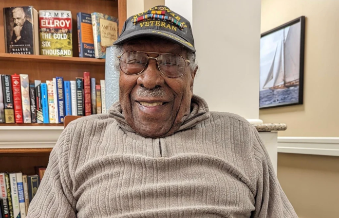 Oldest living black World War 2 veteran celebrates 100th birthday