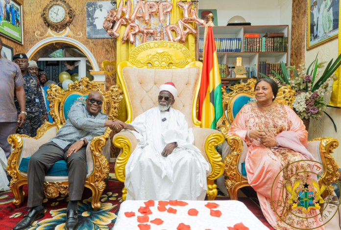 image-176Akufo-Addo, wife visit Chief Imam as he turns 104